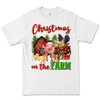 White christmas on the farm Premium Tee - FaDigitalArtStudio