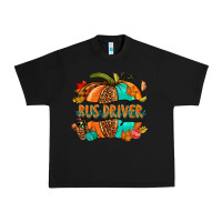 Black bus driver pumpkin Urban Heavy Tee - NancyCooperArtShop