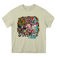 Mossy summer farm Heavy Core Tee - SublimationCraftShop