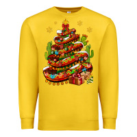 Lemon Christmas Feliz Navidad sombrero tree Premium Sweatshirt - NancyCooperArtShop