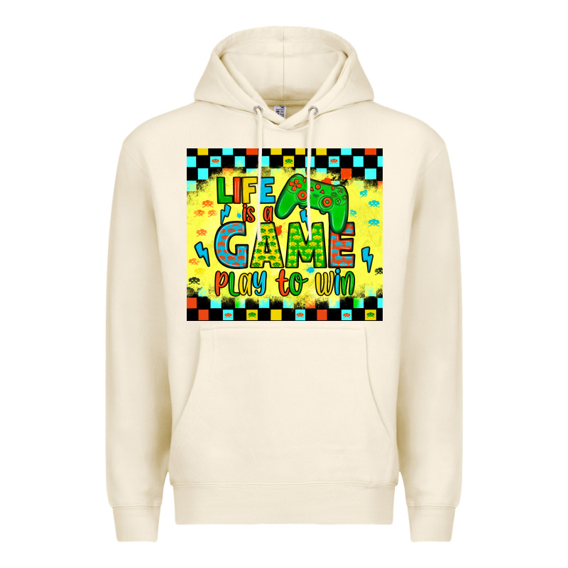 Life Is A Game Play To Win Premium Hoodie by JahusDesignShop | Teevron