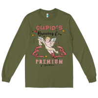 Army Green cupids brewing company Long Sleeve Tee - MaliasSmallBusiness