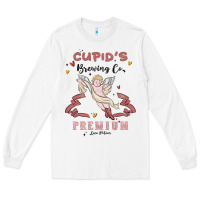 White cupids brewing company Long Sleeve Tee - MaliasSmallBusiness