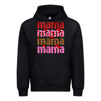 Black valentines day mama olivia Urban Hoodie - OliviaCreatesArt