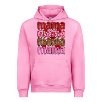 Fuchsia Pink valentines day mama olivia Urban Hoodie - OliviaCreatesArt