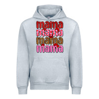 Heather Grey valentines day mama olivia Urban Hoodie - OliviaCreatesArt