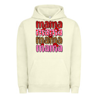 Pigment Pistachio valentines day mama olivia Urban Hoodie - OliviaCreatesArt