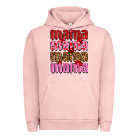 Pigment Salmon valentines day mama olivia Urban Hoodie - OliviaCreatesArt