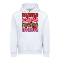 White valentines day mama olivia Urban Hoodie - OliviaCreatesArt