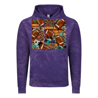 Cloud Purple football tumbler Vintage Hoodie - Artiststas