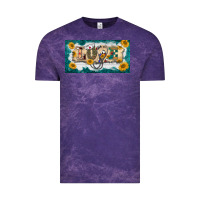 Cloud Purple western love nurse license plate template Vintage Tee - BarkalooDesign