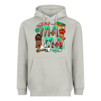 Moon Dust Dog Mama Heavyweight Hoodie - texasbilliewilder