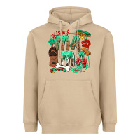 Mushroom Dog Mama Heavyweight Hoodie - texasbilliewilder