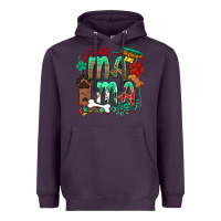 Plum Dog Mama Heavyweight Hoodie - texasbilliewilder