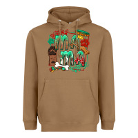 Toasted Coconut Dog Mama Heavyweight Hoodie - texasbilliewilder