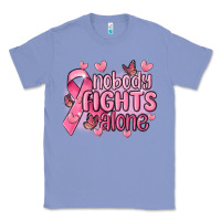 Colony Blue nobody fights alone cancer Classic Tee - MaliasSmallBusiness