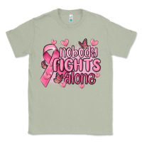 Matcha nobody fights alone cancer Classic Tee - MaliasSmallBusiness