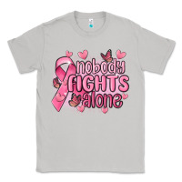 Moon Dust nobody fights alone cancer Classic Tee - MaliasSmallBusiness