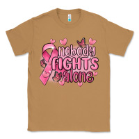Toasted Coconut nobody fights alone cancer Classic Tee - MaliasSmallBusiness