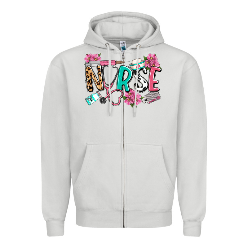Nurse Zipper Hoodie by LillyAllenDesigns | Teevron