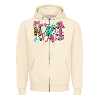 Sandshell nurse Zipper Hoodie - LillyAllenDesigns