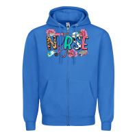 True Royal nurse Zipper Hoodie - LillyAllenDesigns