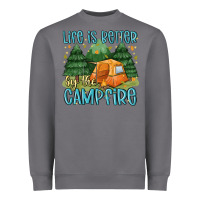 Storm life is better by the camp fire Heavyweight Sweatshirt - MaliasSmallBusiness