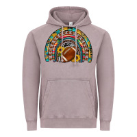 Vintage Zinc football rainbow Vintage Hoodie - Artiststas