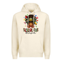 Tofu school bus driver afro messy bun Premium Hoodie - texasbilliewilder