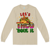 Mushroom let s taco bout it Long Sleeve Tee - MaliasSmallBusiness