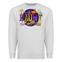 Dove Grey I'm a Haunt Mess Premium Sweatshirt - texasbilliewilder