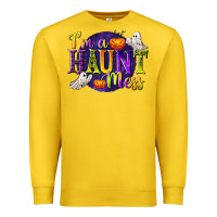 Lemon I'm a Haunt Mess Premium Sweatshirt - texasbilliewilder