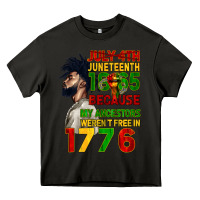 Asphalt July 4th Juneteenth 1865 Heavy Core Tee - CowGirlArtShop