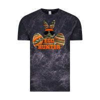 Cloud Black easter egg hunter boys Vintage Tee - Jasminsmagicworld