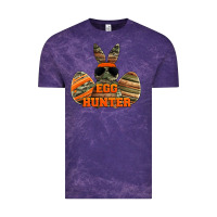 Cloud Purple easter egg hunter boys Vintage Tee - Jasminsmagicworld