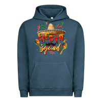 Pigment Midnight Navy Fiesta squad Urban Hoodie - FaDigitalArtStudio