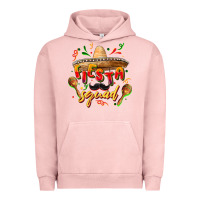 Pigment Salmon Fiesta squad Urban Hoodie - FaDigitalArtStudio
