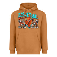 Meerkat Basketball Mom Heavyweight Hoodie - NancyCooperArtShop