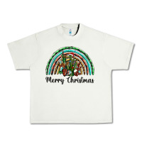 Pistachio merry christmas cactus rainbow Urban Heavy Tee - BarkalooDesign