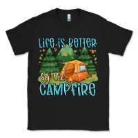 Black life is better by the camp fire Classic Tee - MaliasSmallBusiness