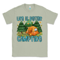 Matcha life is better by the camp fire Classic Tee - MaliasSmallBusiness