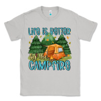 Moon Dust life is better by the camp fire Classic Tee - MaliasSmallBusiness