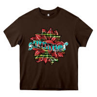 Chocolate Brown summer Heavy Core Tee - SublimationCraftShop