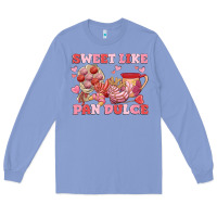 Colony Blue sweet like pan dulce Long Sleeve Tee - MaliasSmallBusiness