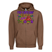 Chestnut i m catchin if you re throwin Zipper Hoodie - LillyAllenDesigns