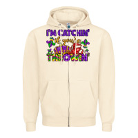 Sandshell i m catchin if you re throwin Zipper Hoodie - LillyAllenDesigns