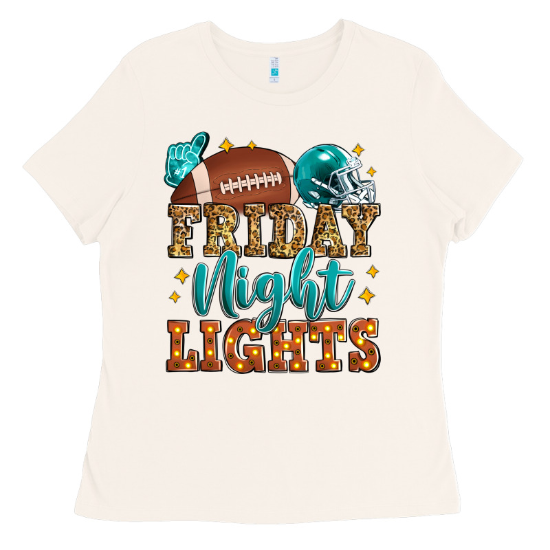 Friday Night Lights American Football Ladies Tee by Zillion Design Studio | Teevron