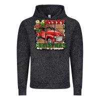 Merry Christmas With Truck Vintage Hoodie | Teevron