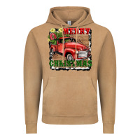 Vintage Camel merry christmas with truck Vintage Hoodie - AdoDesignShop