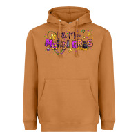 Little Miss Mardi Gras Heavyweight Hoodie | Teevron